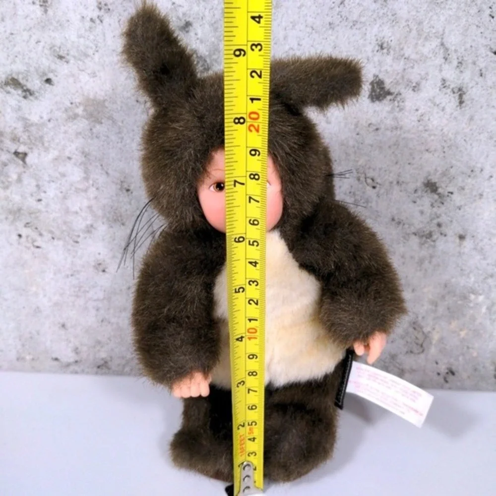Anne‎ Geddes Brown Squirrel Plush 9